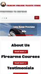Mobile Screenshot of coloradofirearmstrainingschool.com